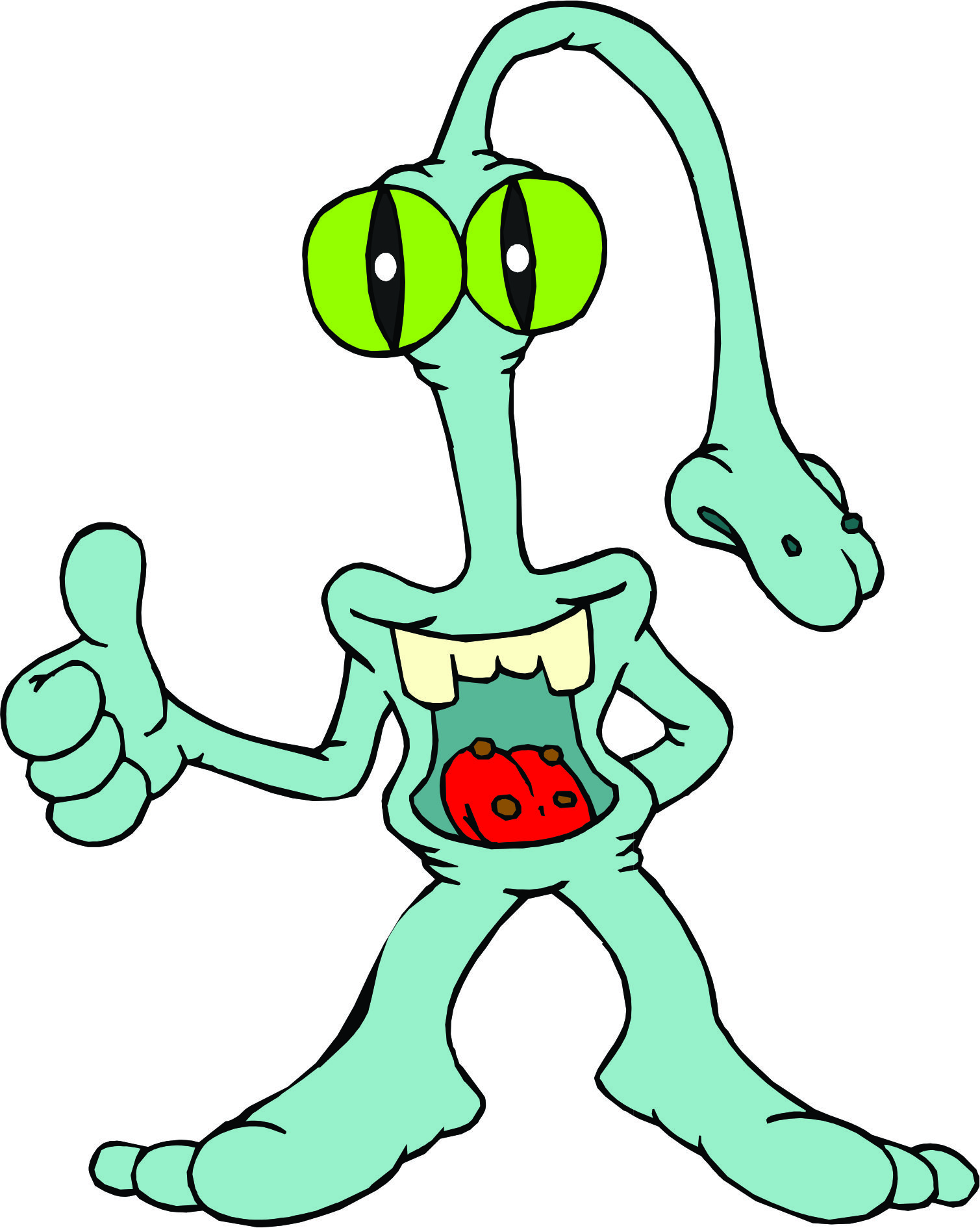 Cartoon Pictures Of Aliens - Cliparts.co