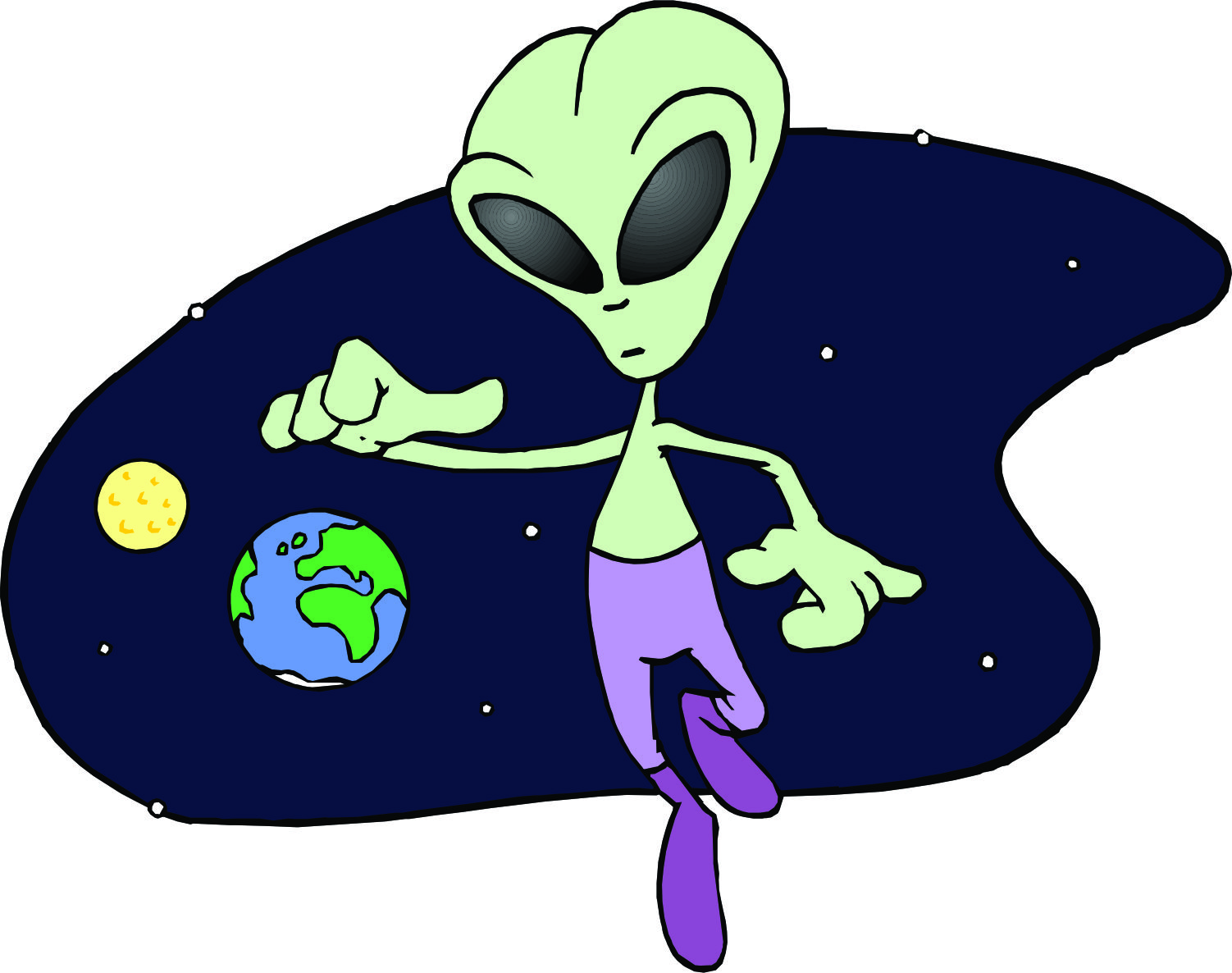 Alien Spaceship Cartoon - ClipArt Best