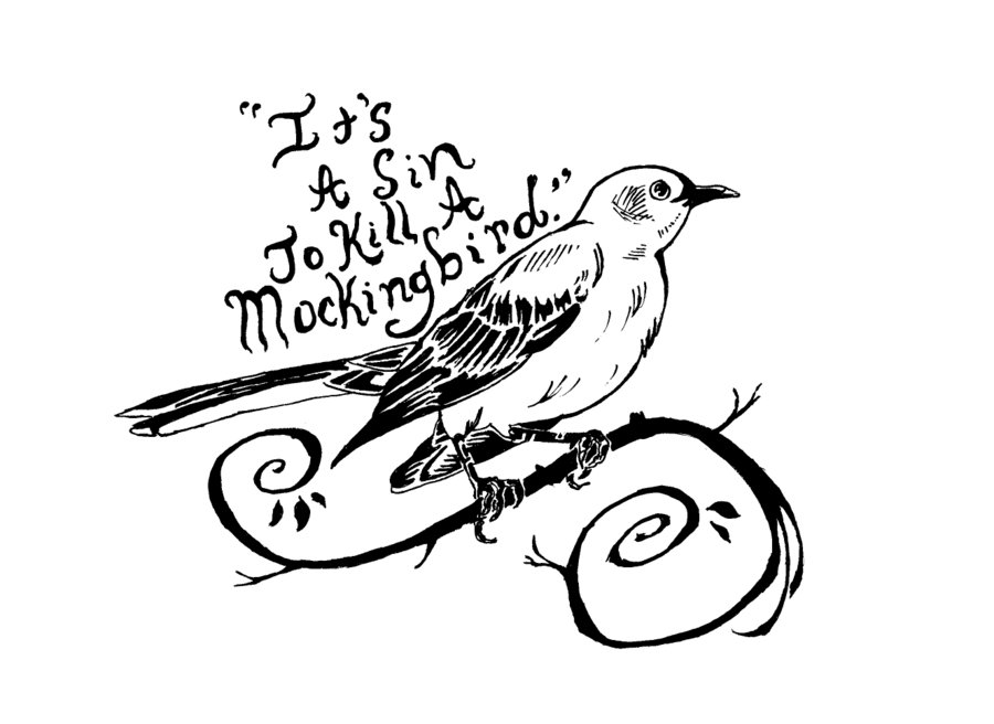 deviantART: More Like To Kill A Mockingbird Tattoo Design by Y--Pestis