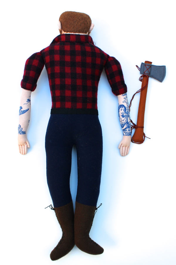 lumberjack with rusty beard | Doll
