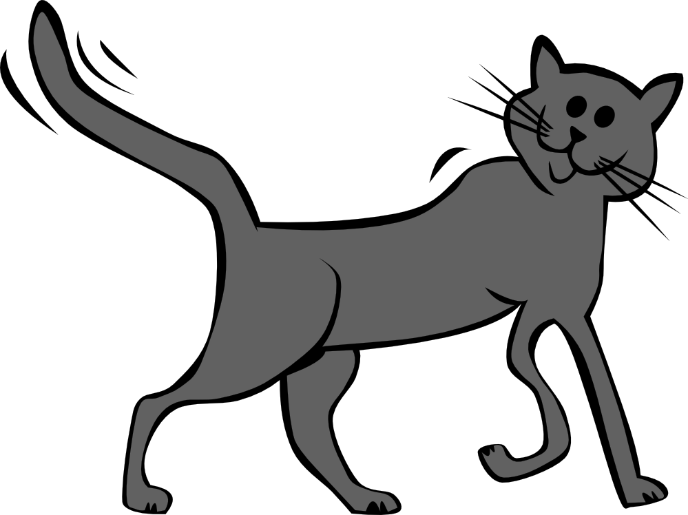 clipartist.net » Clip Art » Xochi Cartoon Cat Gerald g 1 Mammals ...