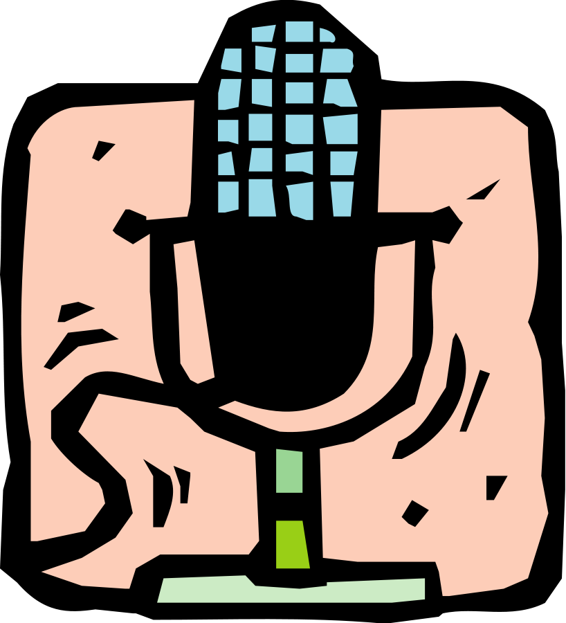 Microphone Clipart, vector clip art online, royalty free design ...