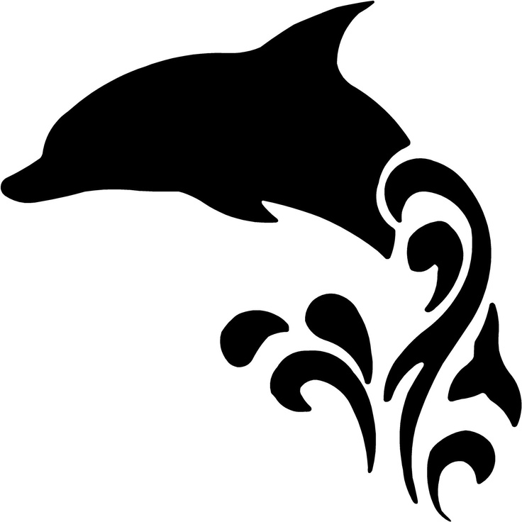 Tribal Dolphin Tattoo Design | Tattoos and Piercings | Pinterest