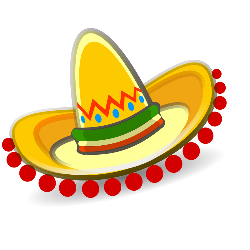 mexican hat clipart