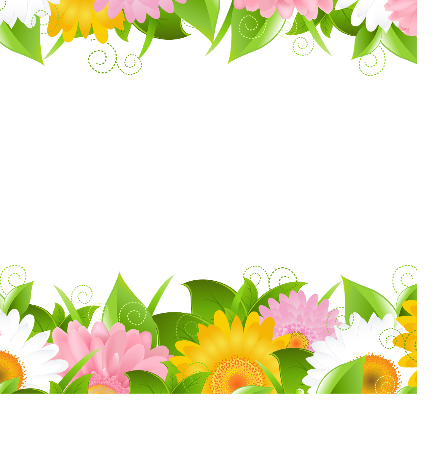 Flowers petals lace background 02 vector Free Vector - ClipArt ...