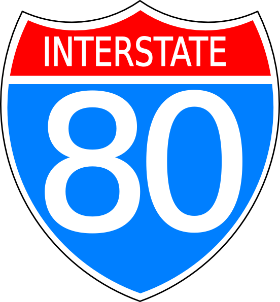 Interstate Highway Sign clip art Free Vector / 4Vector