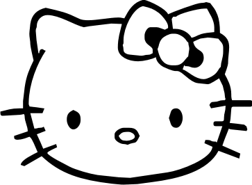 hello kitty, Cartoon Characters, CC16 - #1 source for Vinyl Decals
