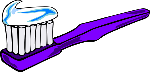 Purple Toothbrush clip art - vector clip art online, royalty free ...