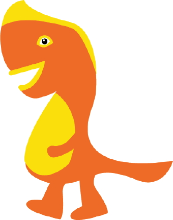Cute Dinosaur clip art