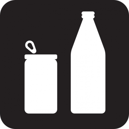 Cans Or Bottles Black clip art - Download free Other vectors