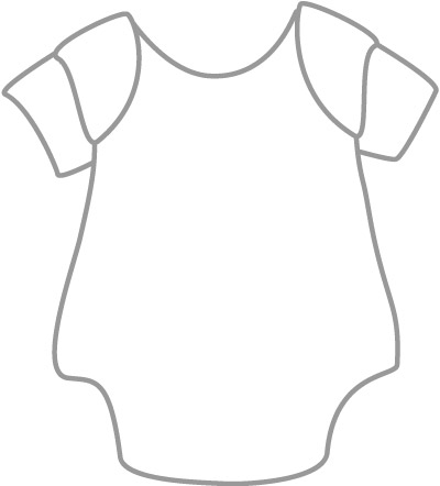 Baby Onesie Clipart - Cliparts.co