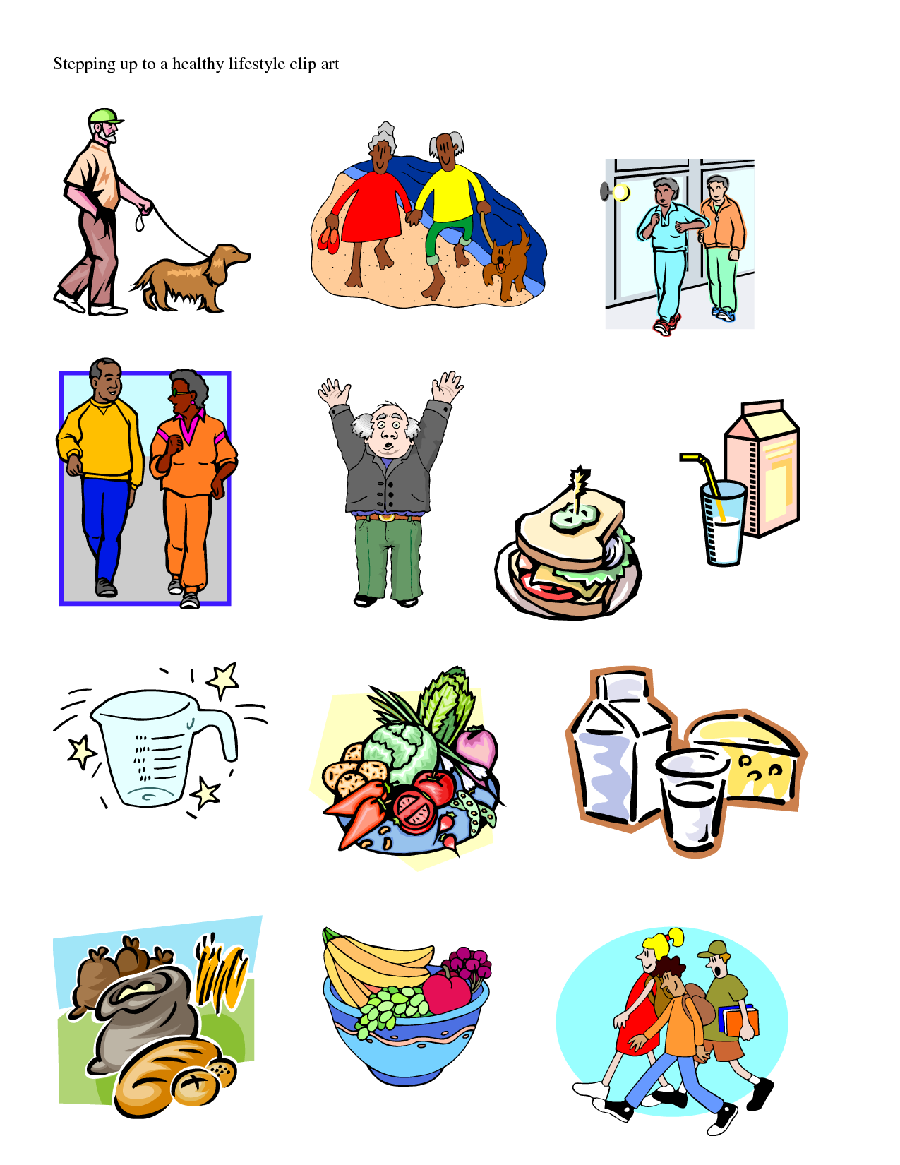 Healthy Lifestyle Clipart Images & Pictures - Becuo