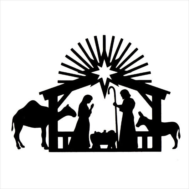 Christmas Nativity Silhouette | quotes.