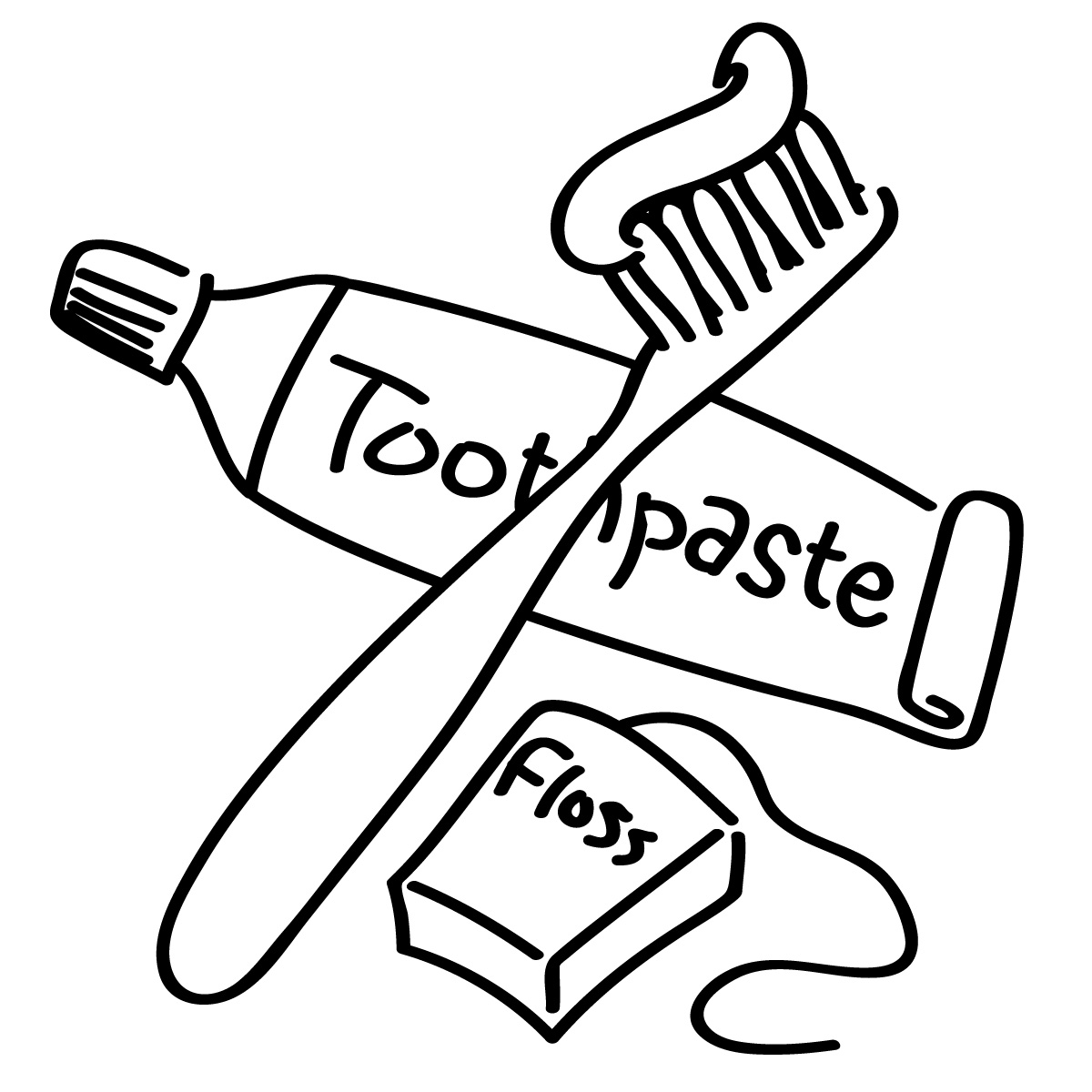 Images For > Brushing Your Teeth Clipart