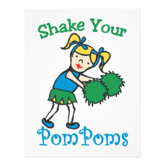 Pom Poms Letterhead, Custom Pom Poms Letterhead Templates