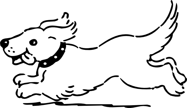 Running Dog Clipart Images & Pictures - Becuo