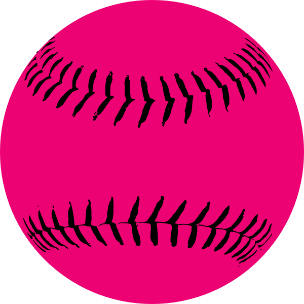 Pink Softball clip art | Clipart Panda - Free Clipart Images