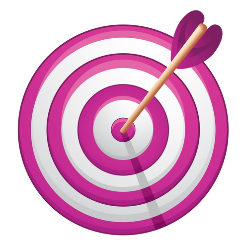 Vector-Arrow-Bullseye-Target-Prev1-by-DragonArt | marketingforhippies.