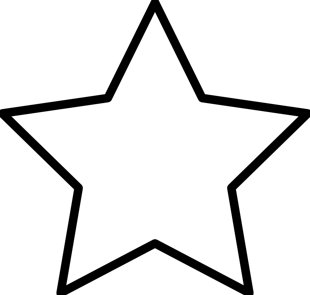 Shooting Star Outline Cliparts co
