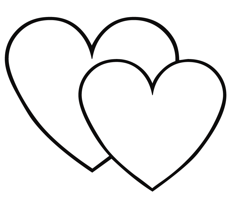 a coloring pages of a heart - photo #15
