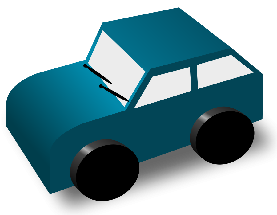 Cartoon Car SVG Vector file, vector clip art svg file
