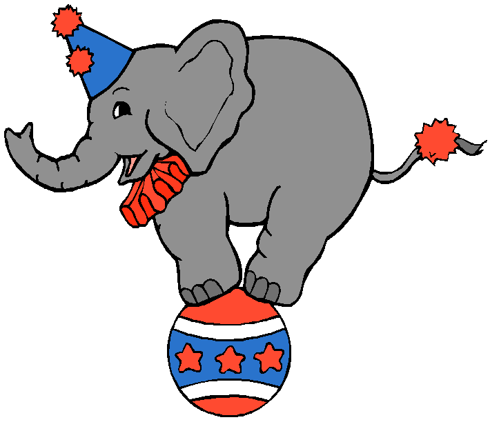 Circus Elephant Clipart | Clipart Panda - Free Clipart Images