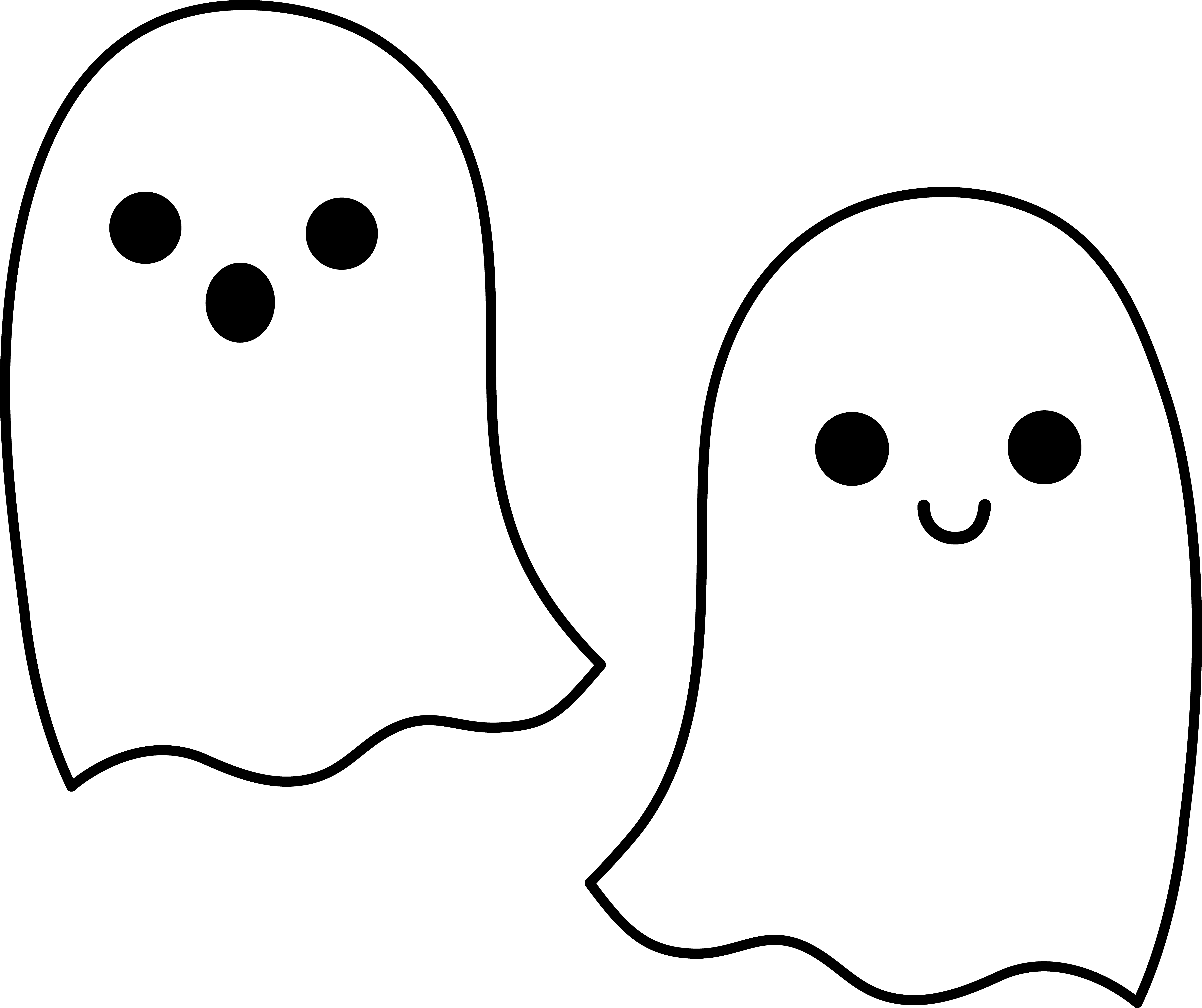 Halloween Ghost Border Clipart | Clipart Panda - Free Clipart Images