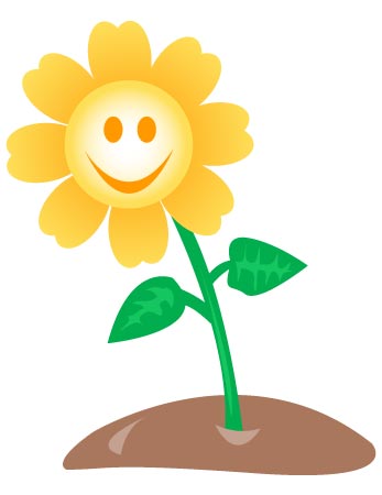 Happy Flower Clipart | Clipart Panda - Free Clipart Images