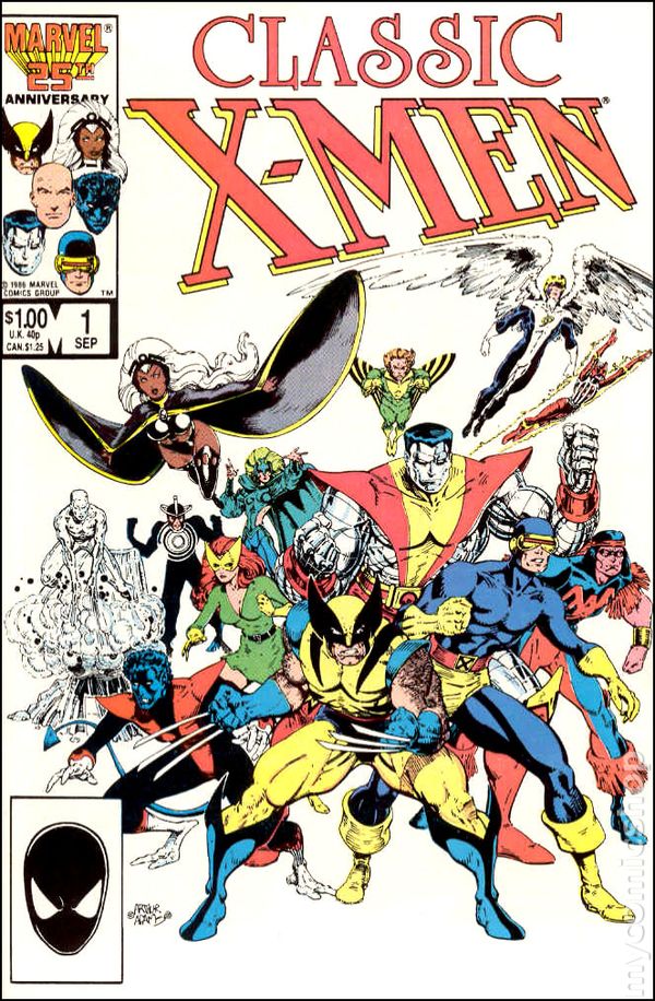 X-Men Classic (1986 Classic X-Men) comic books