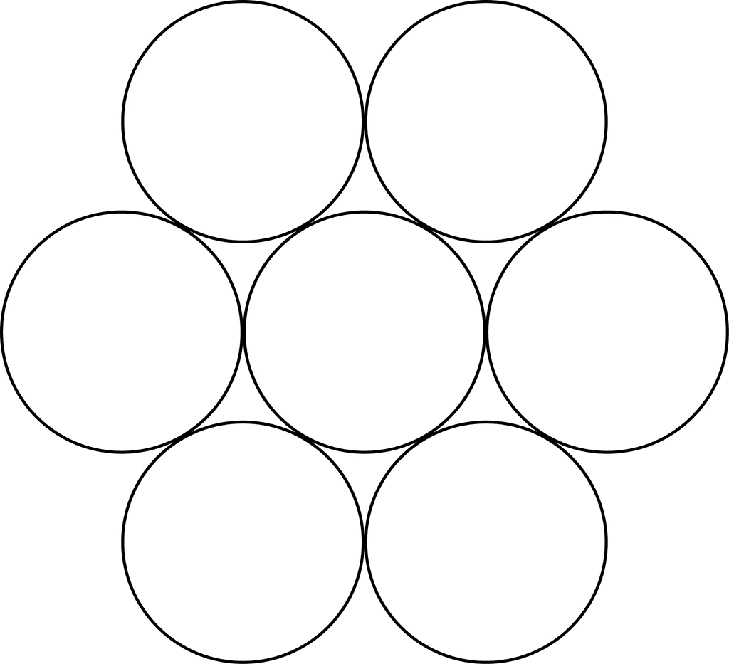 7 Tangent Circles | ClipArt ETC