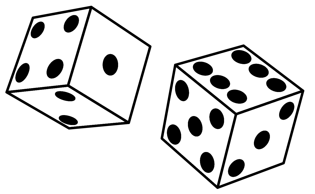 1 Dice Clipart | Clipart Panda - Free Clipart Images