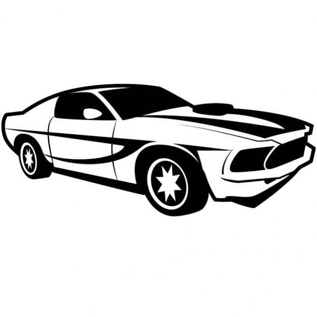 Retro racing car vector illustration Vector | Free Download