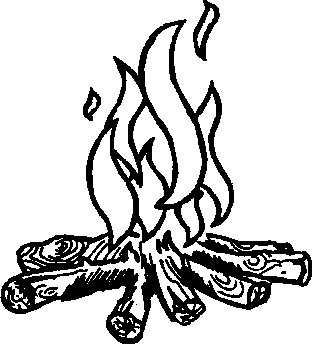 Fire Clip Art Black And White Images & Pictures - Becuo