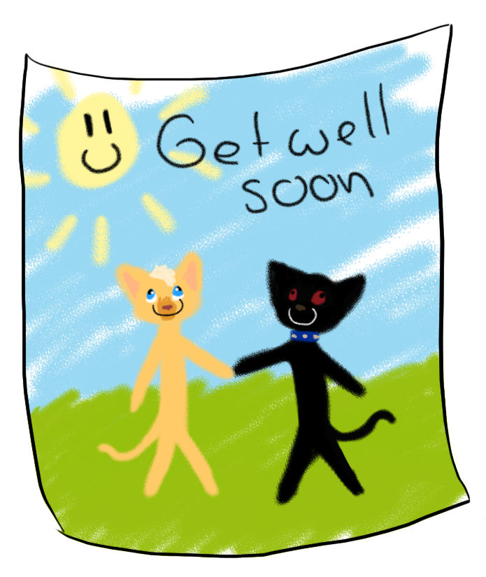Get well soon Kyler card :D by Bobbelebien on deviantART