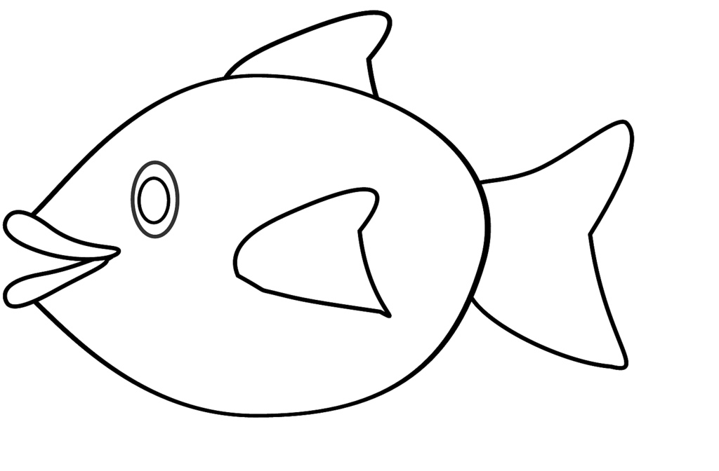 B&W fish sketch to colour 25 cm long | Flickr - Photo Sharing!