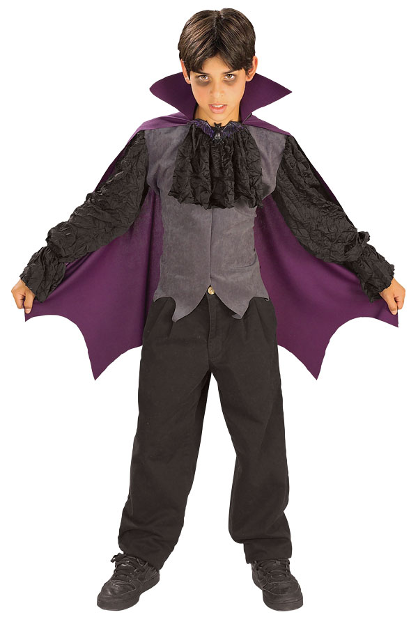Kids Night Vampire Costume - Kids Halloween Costumes