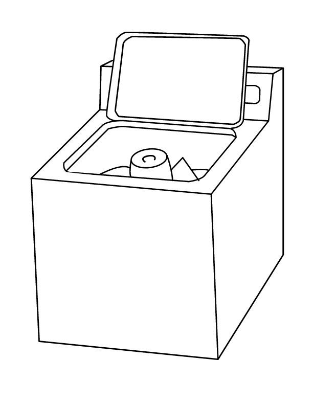 Washing Machine Coloring Page Cliparts.co