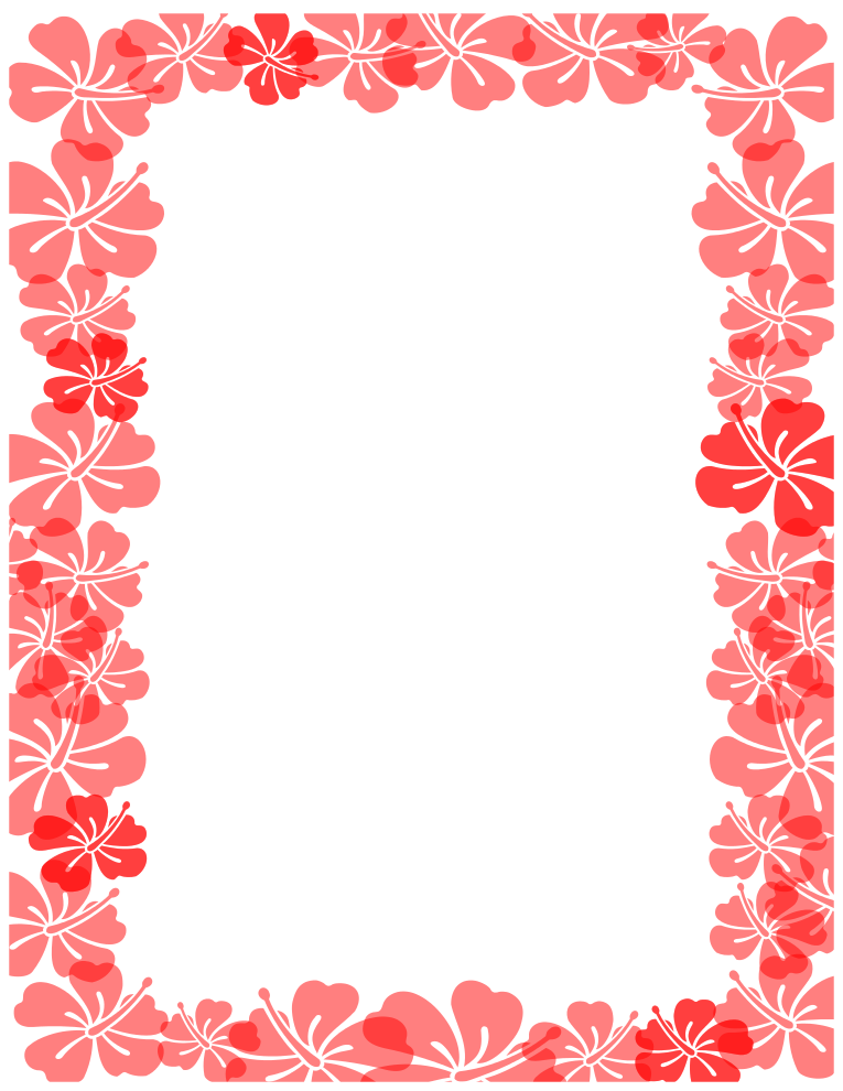 Hibiscus Wallpaper Border | Wallpaper Full HD