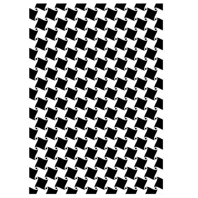 Metal Stencil - Pinwheel Checkerboard