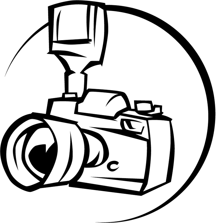 Professional Camera Coloring Page | Image Coloring Pages