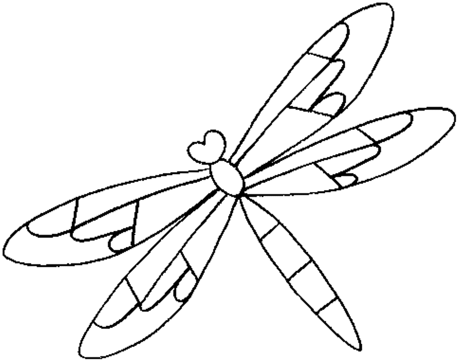 Download Animal Dragonfly Coloring Page Free For Kids Or Print ...