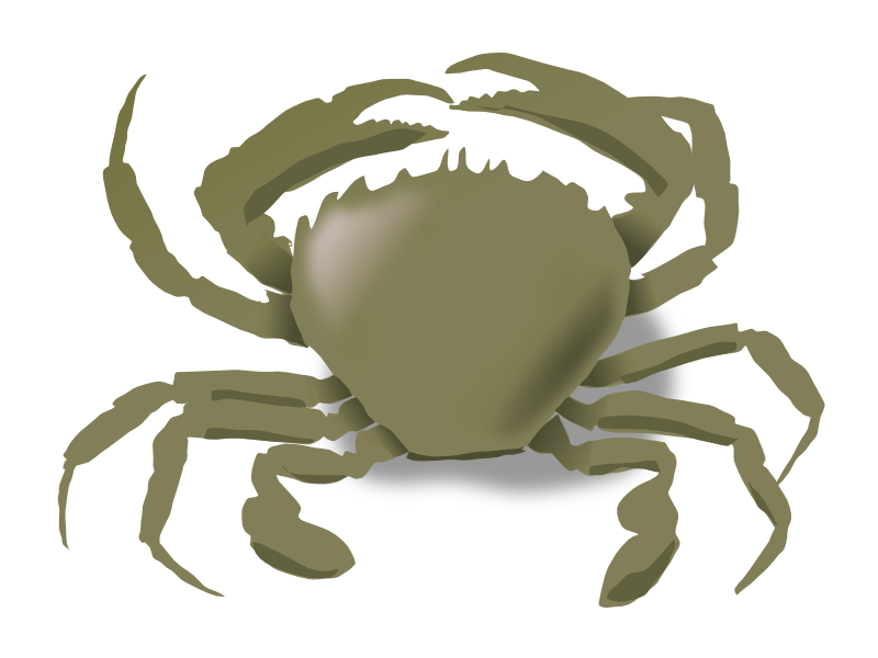 Clipart - the crab