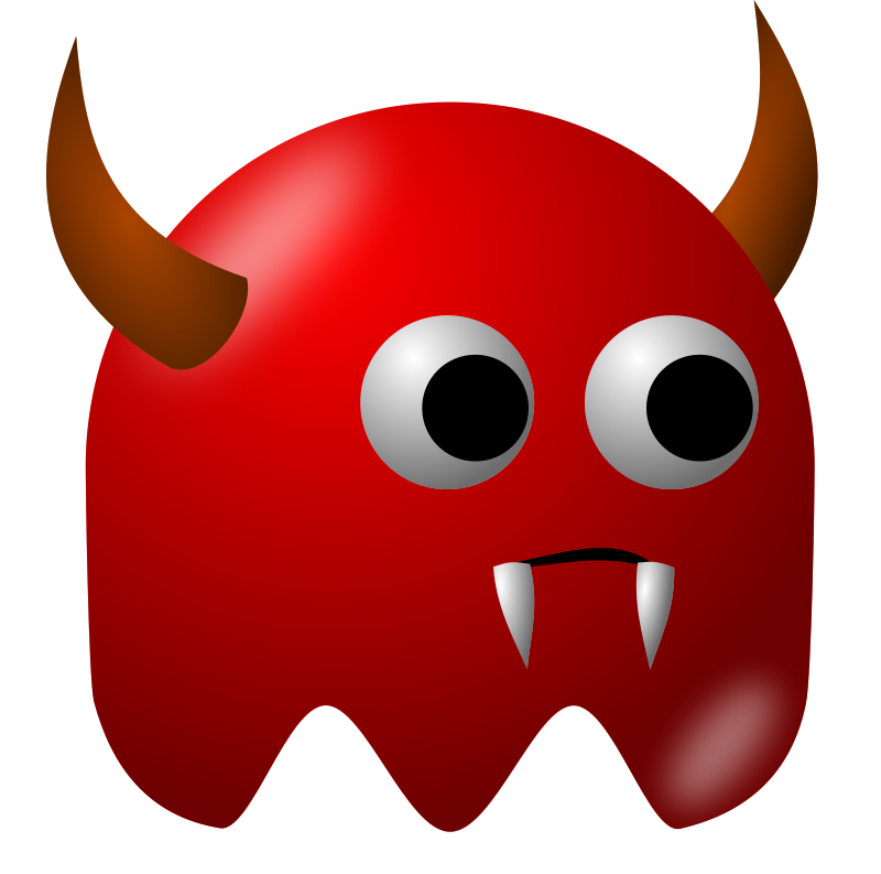 Red Monster Ns Clip Art Download