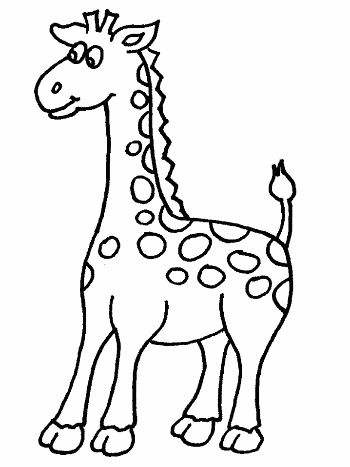 Pictxeer » Search Results » Giraffe Coloring Pages Printable
