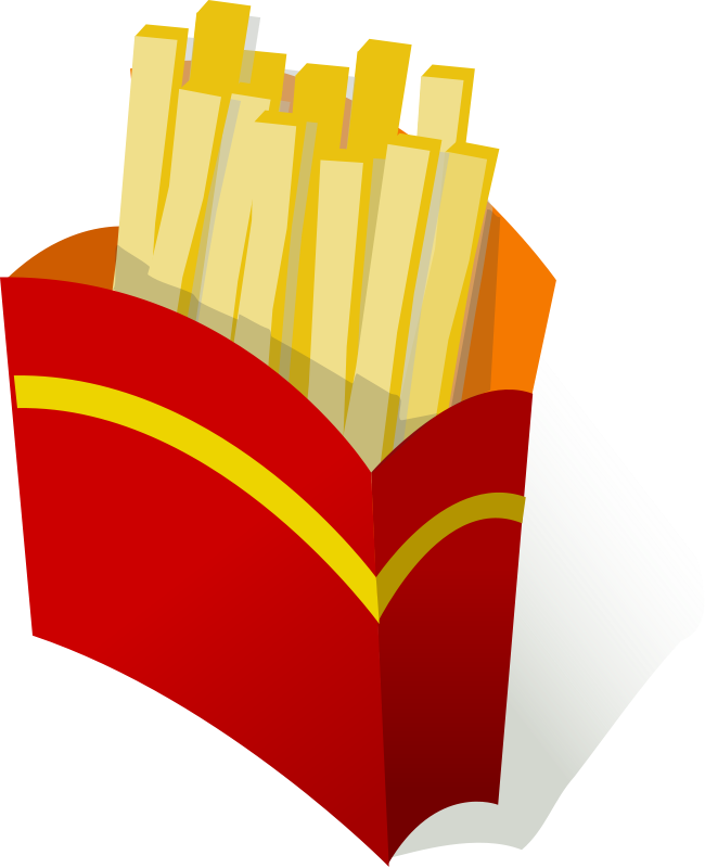 Pommes frites / french fries Free Vector / 4Vector
