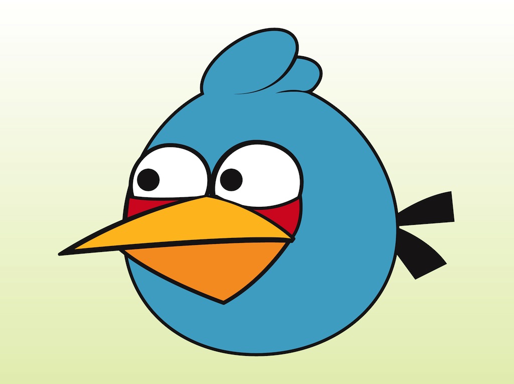 Blue Angry Bird