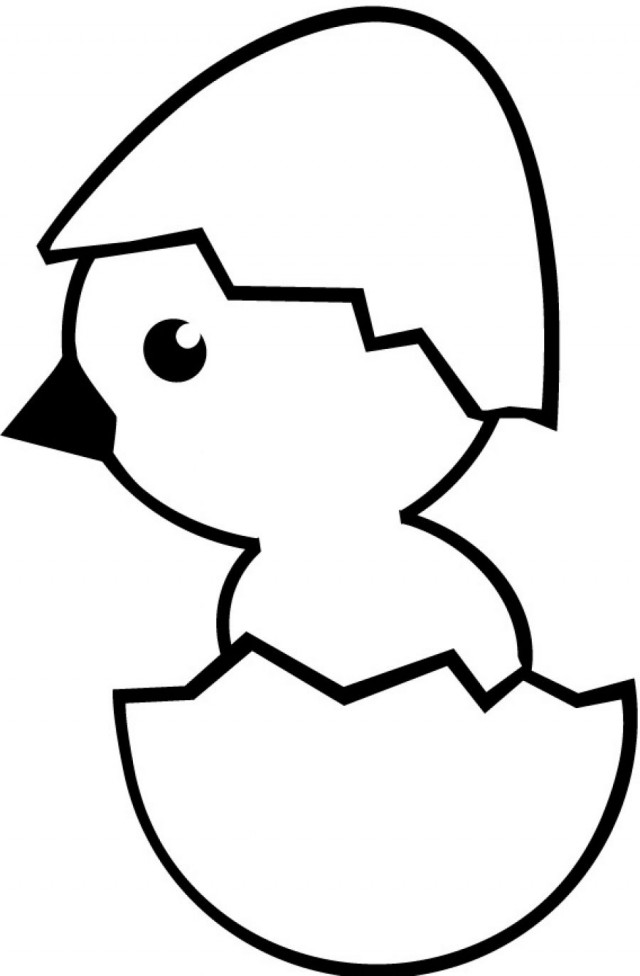 Chick Coloring Page For Kids Printable Coloring Sheet 99Coloring ...