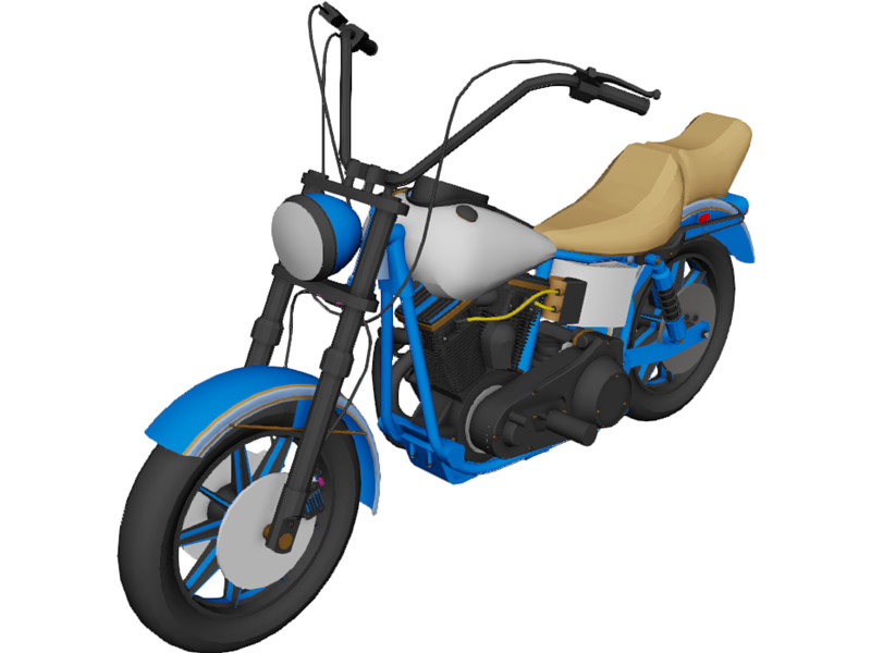 Harley-Davidson 3D Model Download | 3D CAD Browser