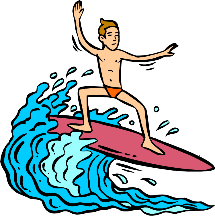 Surfing Clip Art Images