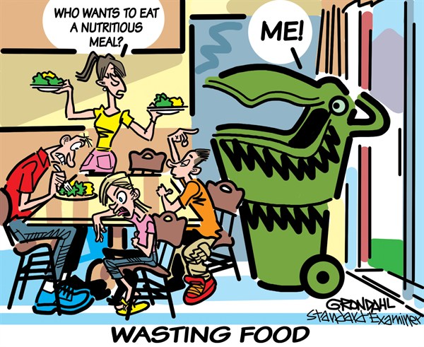 Food Waste Cartoons